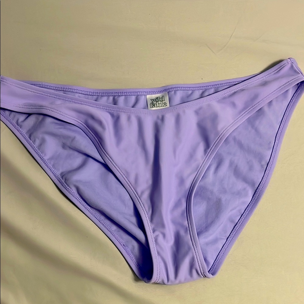Solid & Striped Women's Purple Bikini Bottom